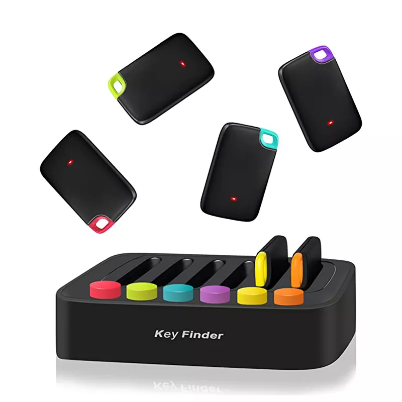 Pencari Kunci Nirkabel Remote Control Anti Hilang 6 in 1