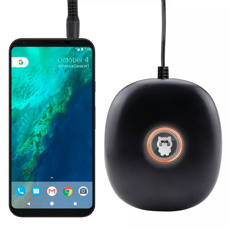 Cell Phone Call Vibrate Alarm Clock