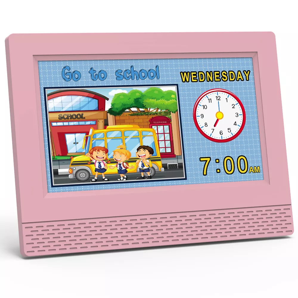 Jam hari kalender digital anak -anak