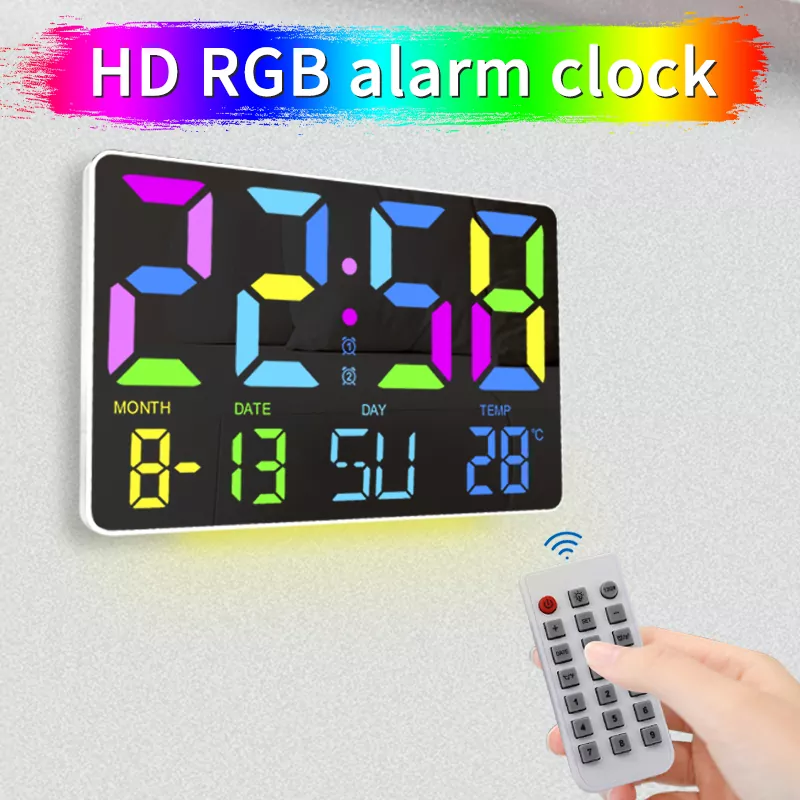 Jam Dinding Digital Besar