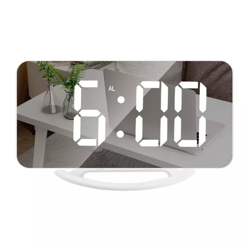 Cermin LED Port Input Output Jam Alarm Meja LED