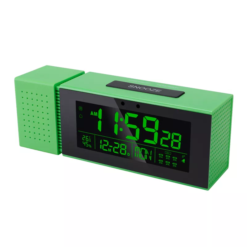 Tujuh Digit Warna Menampilkan Jam Radio FM Lampu Malam